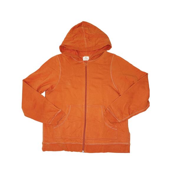 Hanna Andersson Zip Up Hooded Sweatshirt Size 160cm (14/16) - Picture 1 of 6